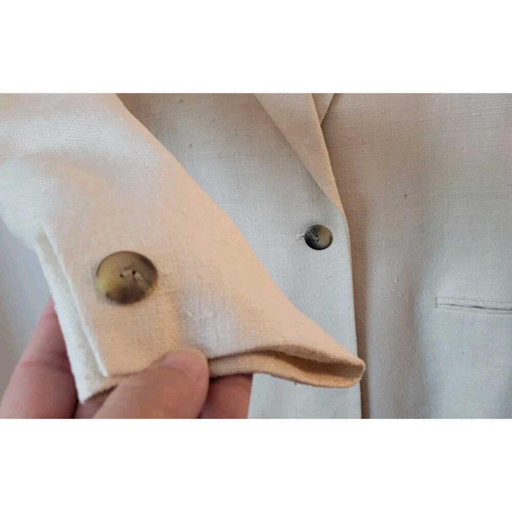 Vtg. Orvis Women’s Sz. 10 Single Button Lined Blazer Jacket 100% Silk - Picture 5 of 10
